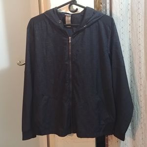 Champion Wind Breaker XL Black Perforated w/ Hood